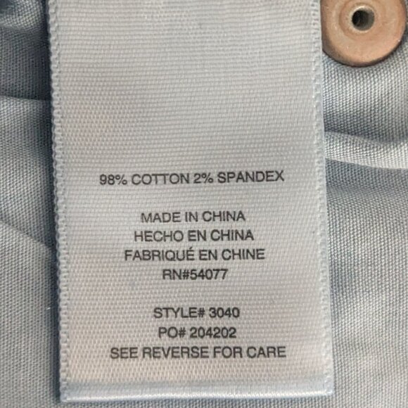 CABI Skinny, Dark Blue Stretch Denim Low Rise Jeans; Size 6 - Picture 4 of 4